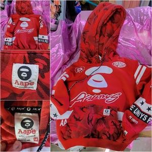 Aape by A Bathing Ape Graphic Hoodie